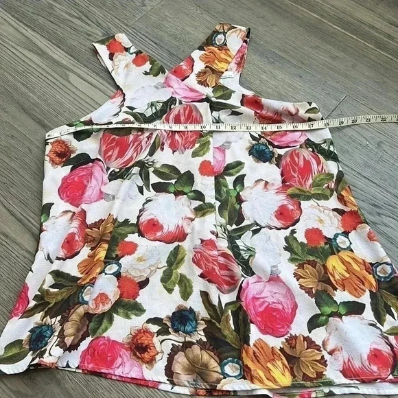 FOURTEENTH Place | Nordstrom floral rose flowy tank top - Picture 5 of 11